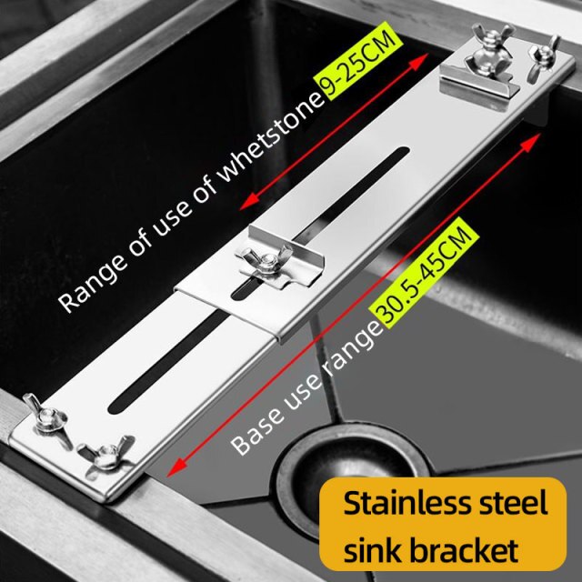 stainless steel whetstone sharpener