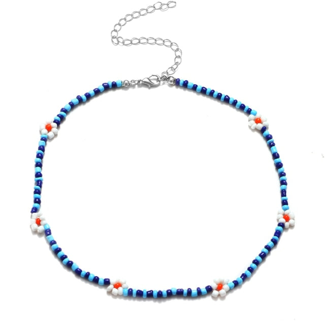 Women Girls Colorful Strand Short Choker Necklaces