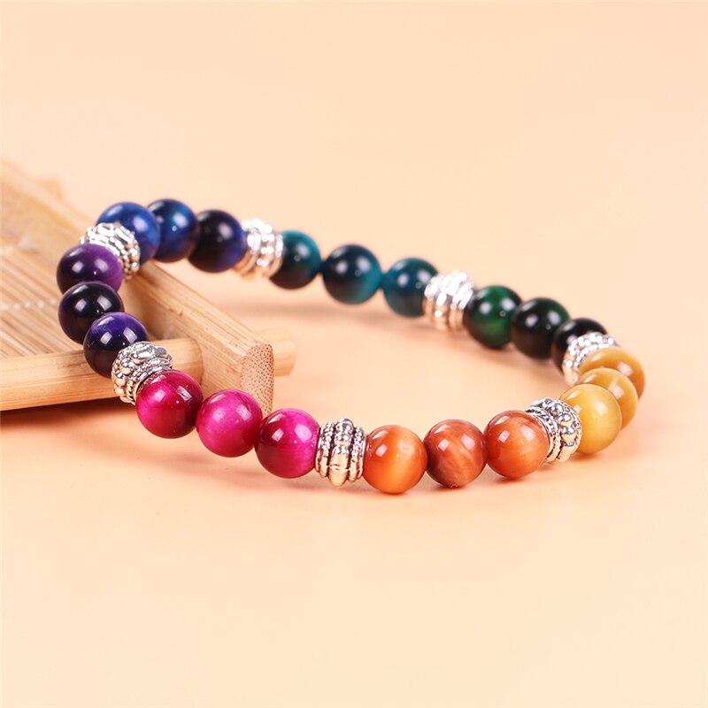 Natural Stone 7 Chakra Bracelets