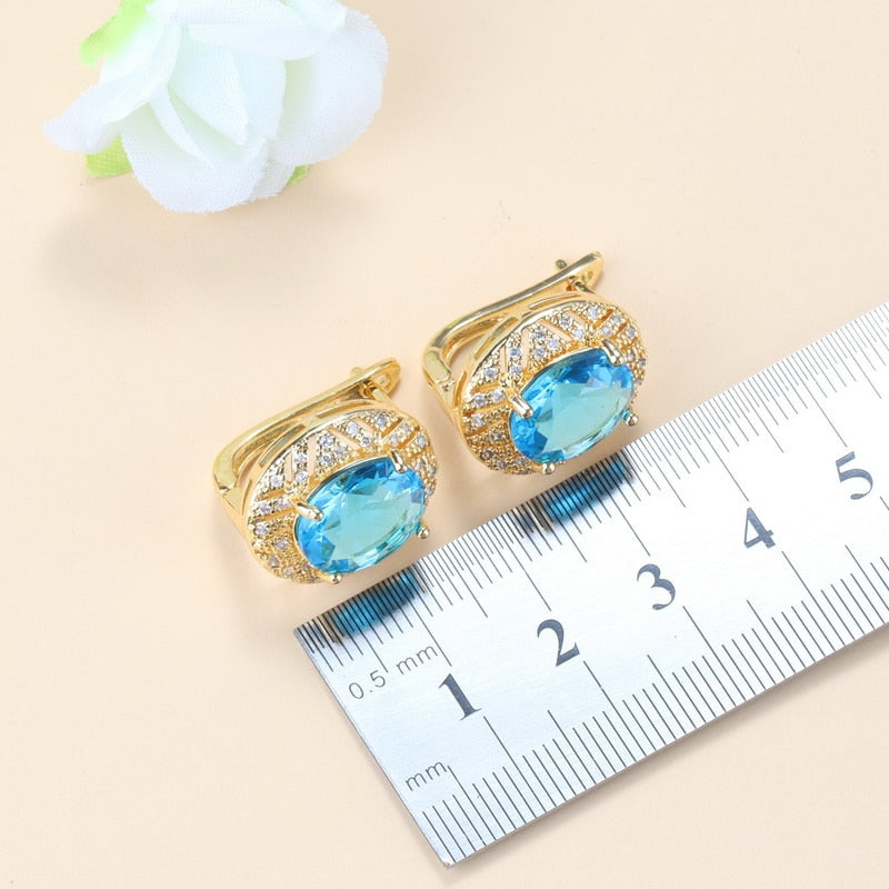 10-Colors Luxurious Gold-Color Necklace Sets