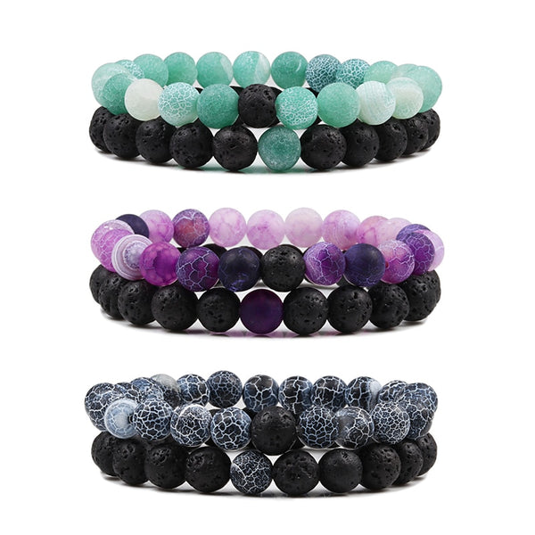 Juego de 1-2 pulseras de cuentas