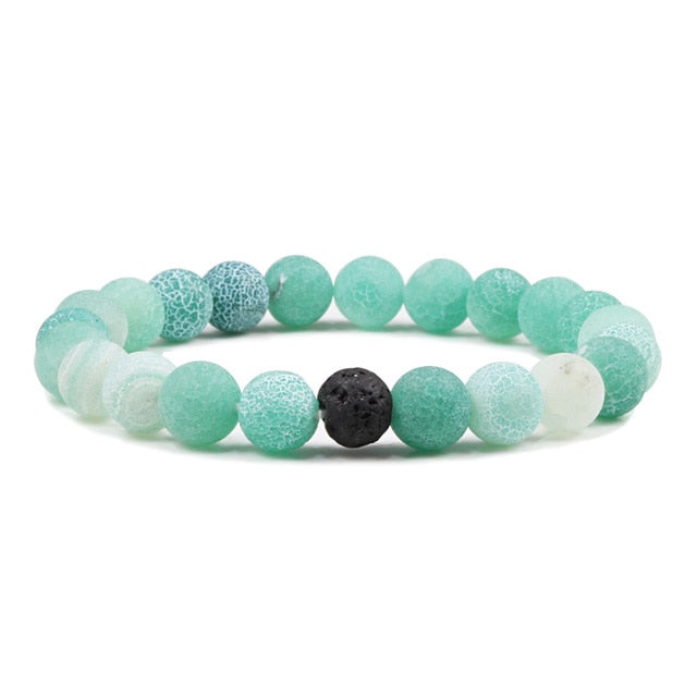 1-2PCS Beaded Bracelets Bangles Set