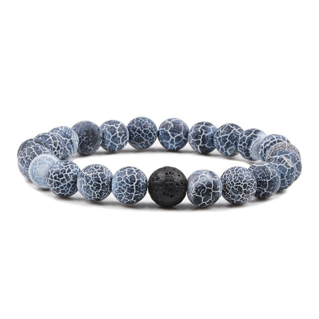 1-2PCS Beaded Bracelets Bangles Set
