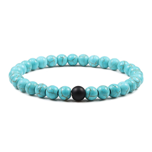 1-2PCS Beaded Bracelets Bangles Set