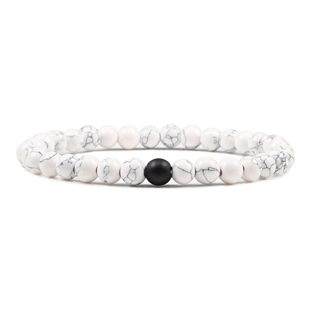 1-2PCS Beaded Bracelets Bangles Set