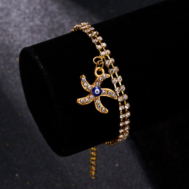 Classic Turkish Evil Eye Bracelet for Women