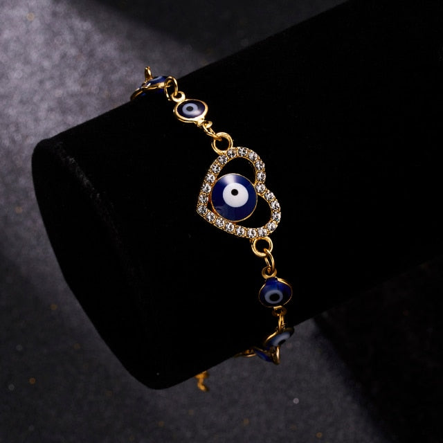 Classic Turkish Evil Eye Bracelet for Women