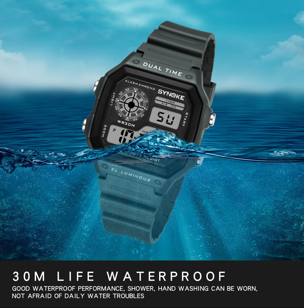 Luxury Fashion Sport Watch Men Clock Waterproof Watches