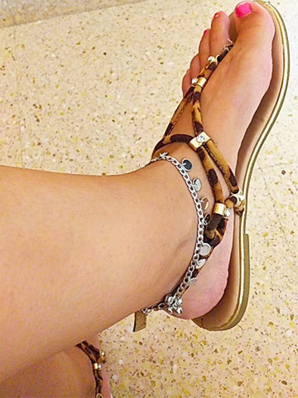 18 Styles Bells Round Boho Anklet