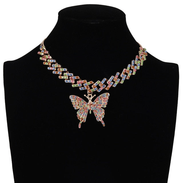 Big Butterfly Necklace For Women