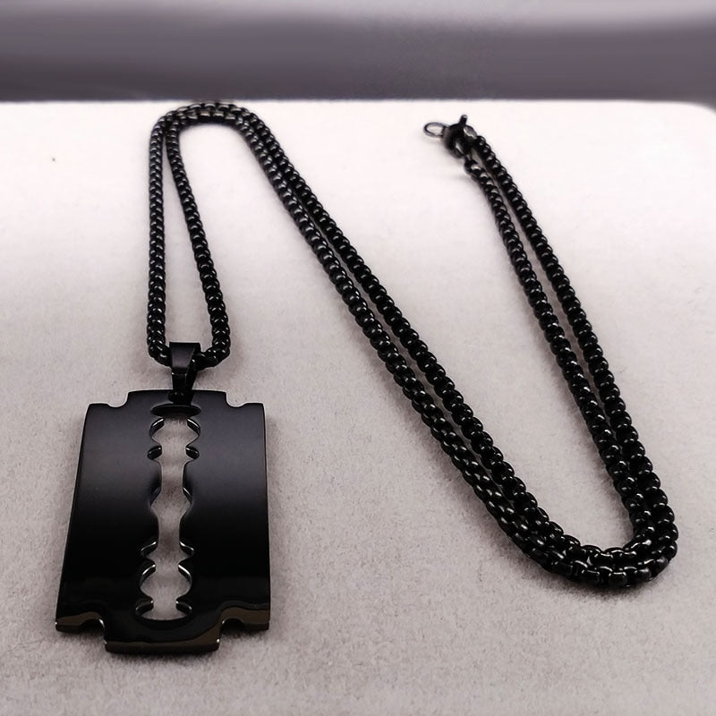 Fashion Blade Stainless Steel Necklaces