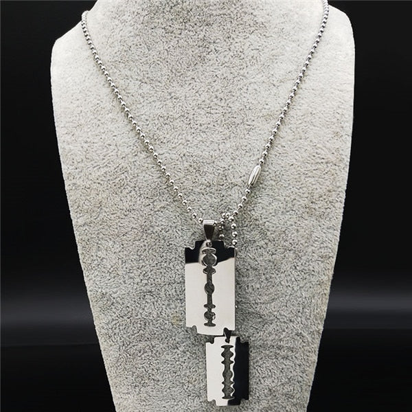Fashion Blade Stainless Steel Necklaces