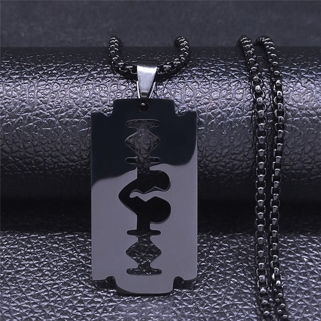 Fashion Blade Stainless Steel Necklaces