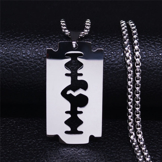 Fashion Blade Stainless Steel Necklaces