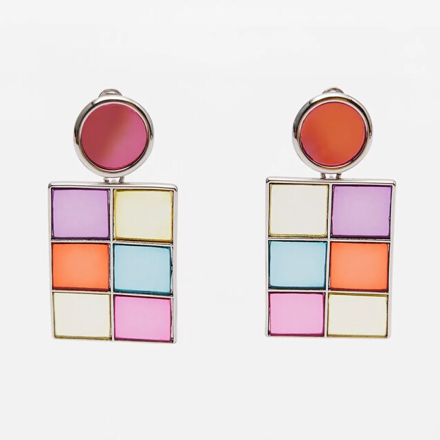 New ZA Crystal Drop Earrinigs For Women