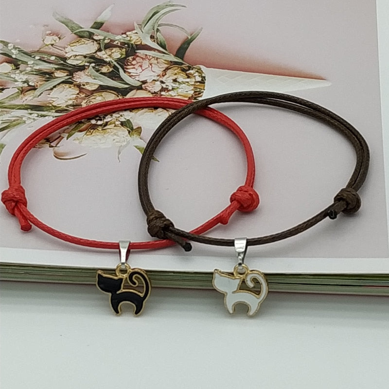 New Fashion Couple  Stitching Heart Bracelets Women
