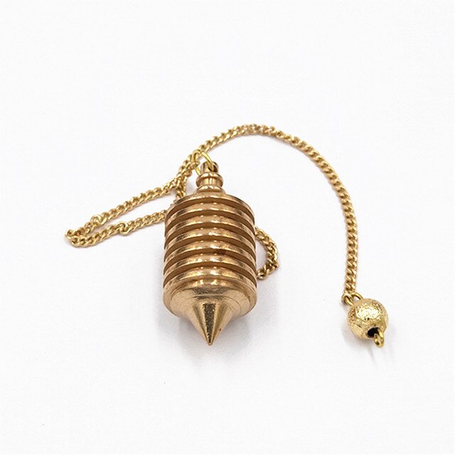 Metal Cones  Copper  Pendulums- dowsing Radiesthesia witch pendants