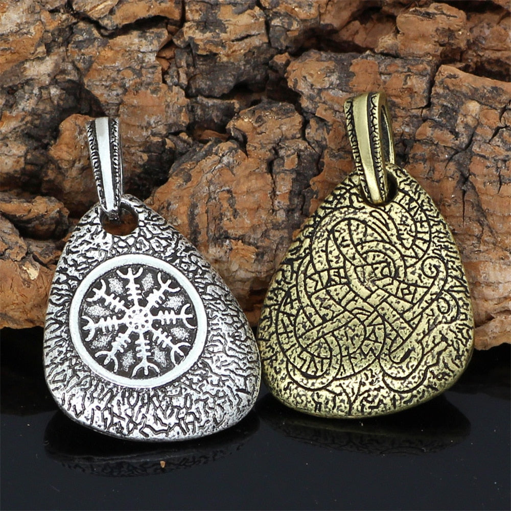Vintage Viking Compass Necklaces