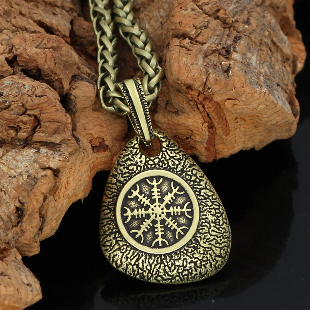 Vintage Viking Compass Necklaces