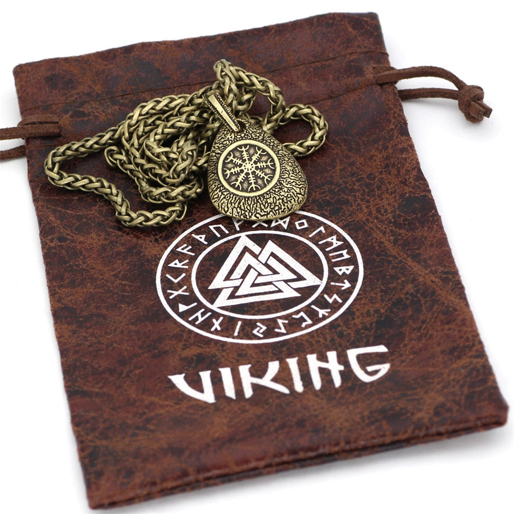 Vintage Viking Compass Necklaces