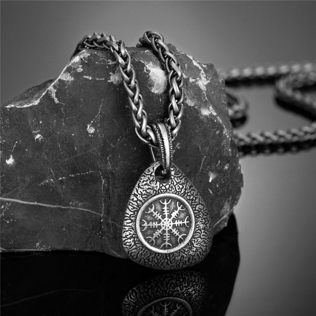 Vintage Viking Compass Necklaces