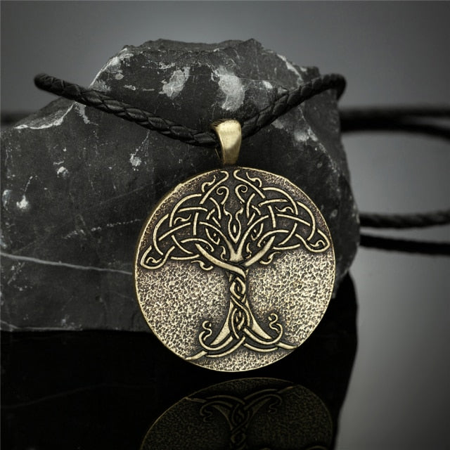 Vintage Viking Tree of Life Necklace