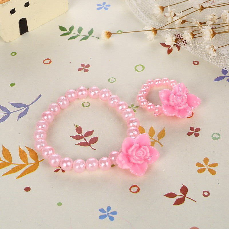 Best Baby Pink Girl Kids Jewelry Set