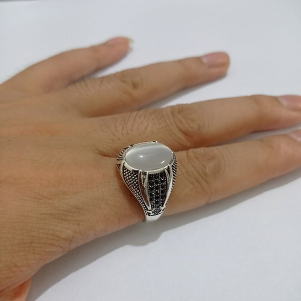 Anillos de boda islámicos de doble espada para mujer