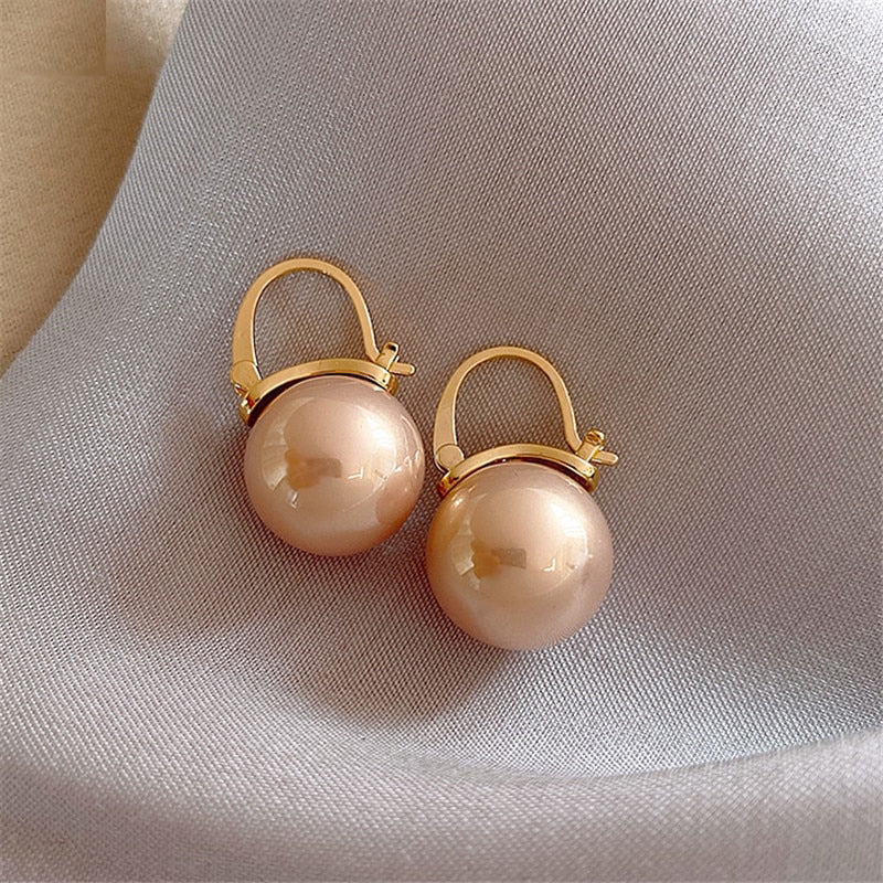 The new style retro ancient ways pearl earring