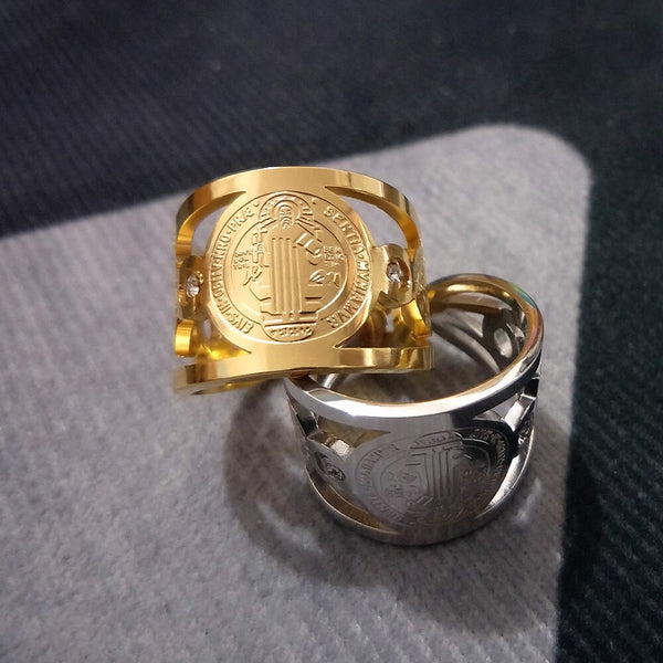 Gold Silvery Stainless Steel Rings for Women