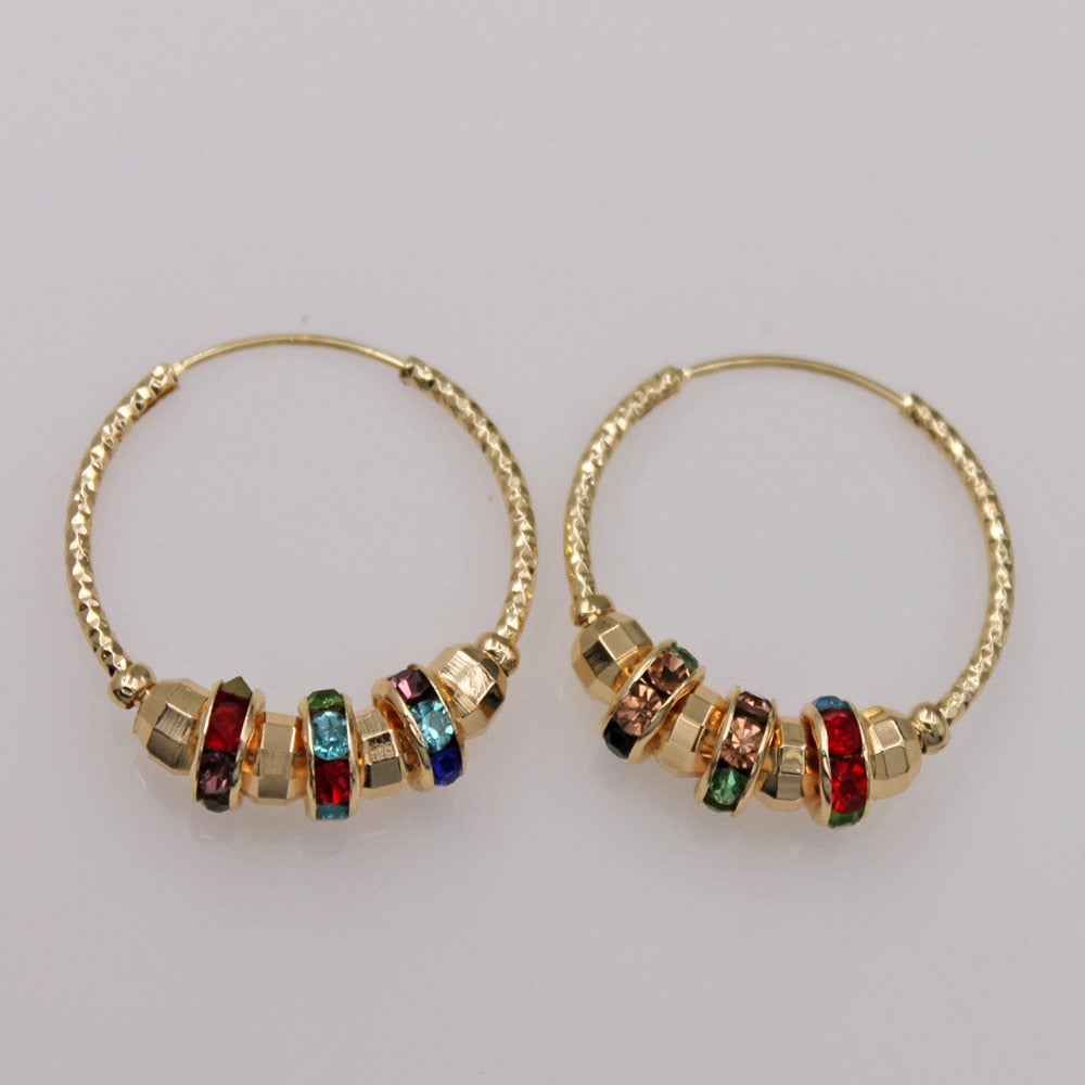 Fashion Trendy Statement Hoop Earrings for Women