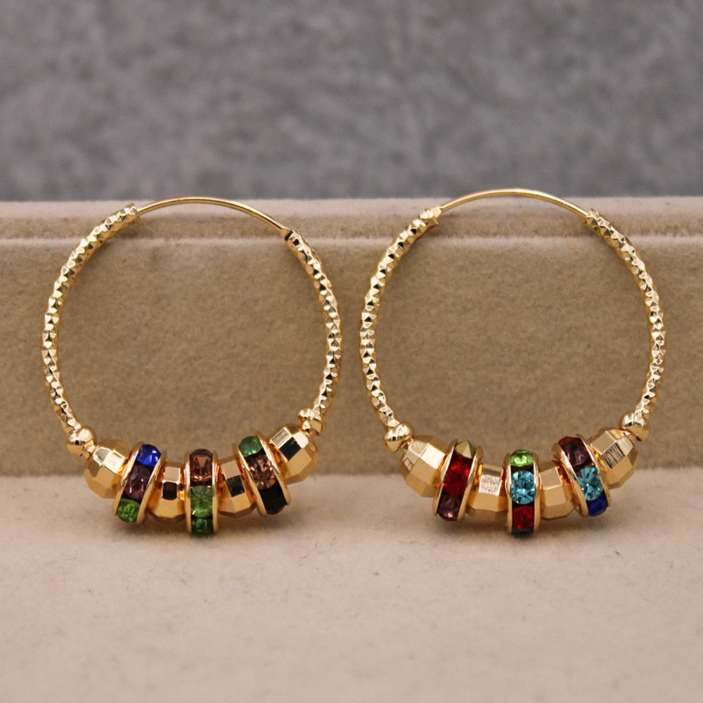 Fashion Trendy Statement Hoop Earrings for Women