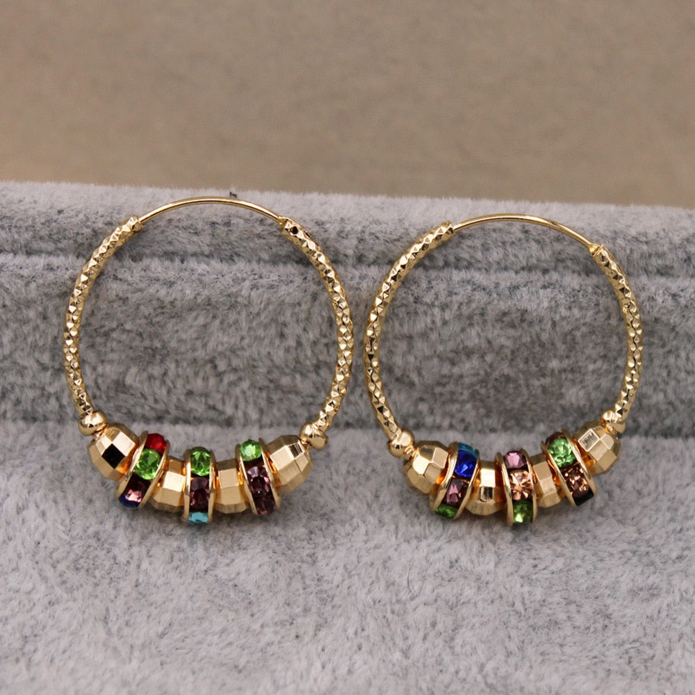 Fashion Trendy Statement Hoop Earrings for Women