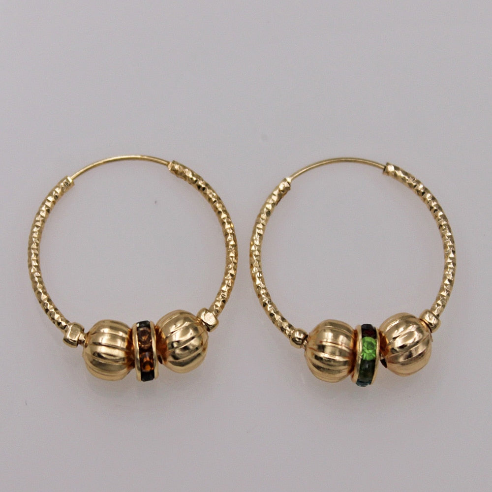 Fashion Trendy Statement Hoop Earrings for Women