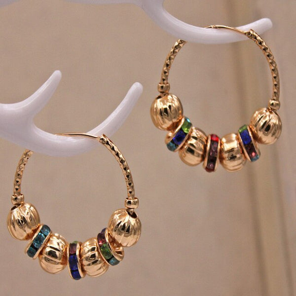 Fashion Trendy Statement Hoop Earrings for Women