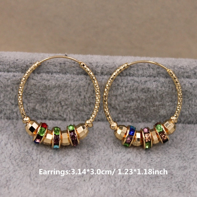 Fashion Trendy Statement Hoop Earrings for Women