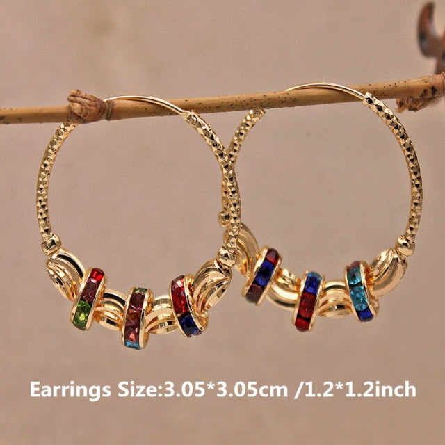 Fashion Trendy Statement Hoop Earrings for Women