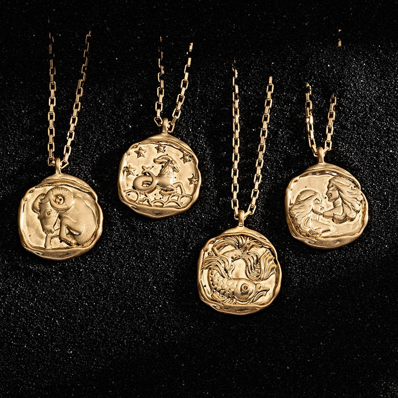 Zodiac Necklace Constellation Necklaces