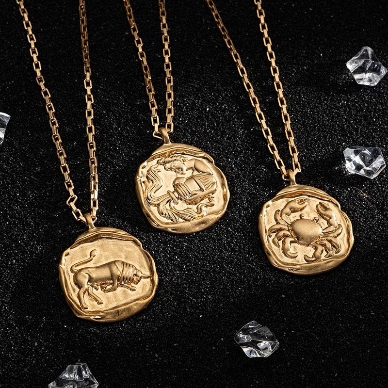 Zodiac Necklace Constellation Necklaces
