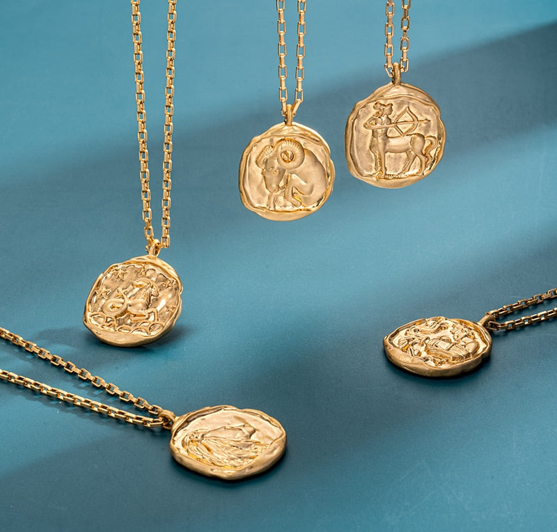 Zodiac Necklace Constellation Necklaces