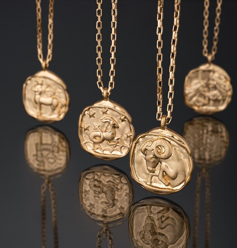 Zodiac Necklace Constellation Necklaces