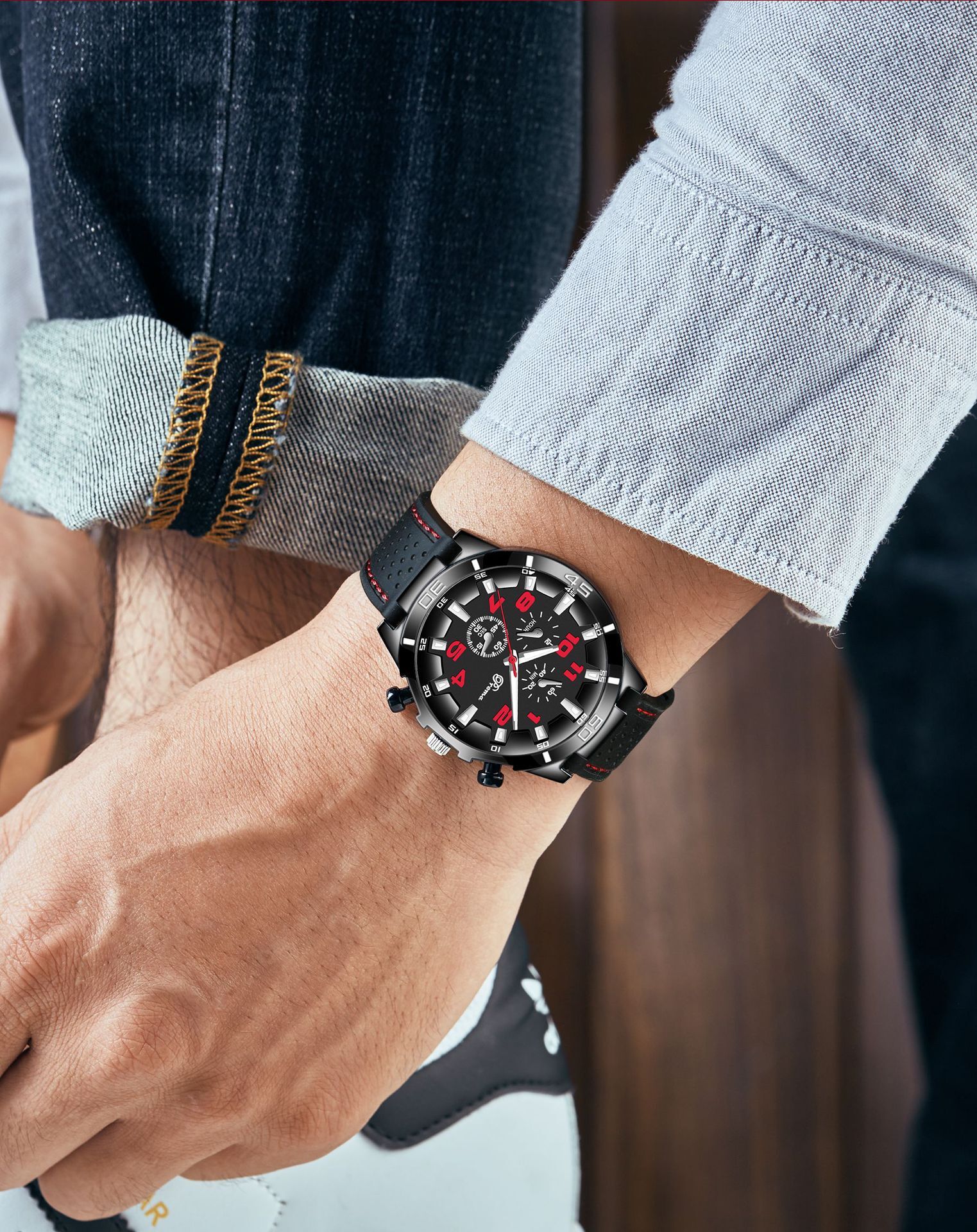 Luxury Casual Military Quartz Sport Wristwatch