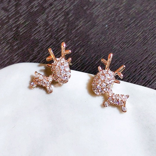 Cute Christmas Stud Earrings For Women