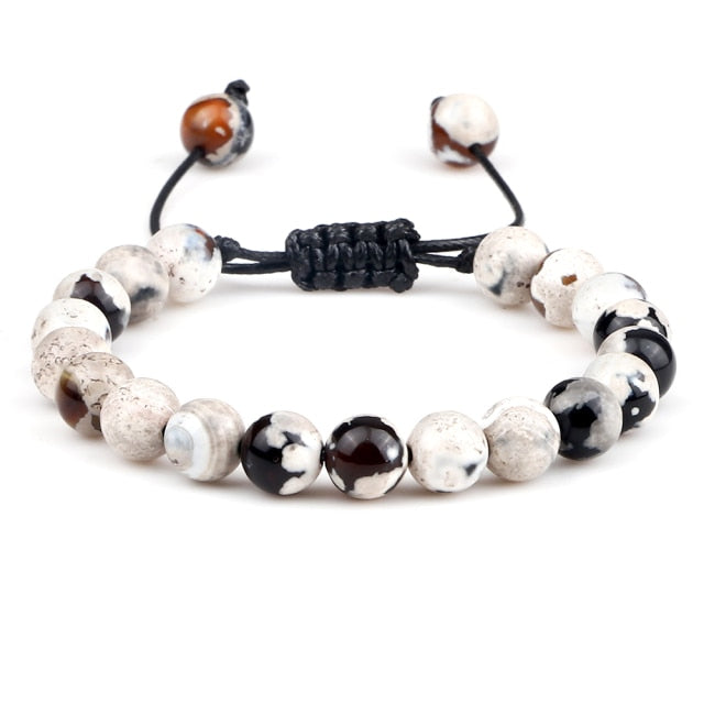 8mm Tiger Eye Stone Beads Bracelet