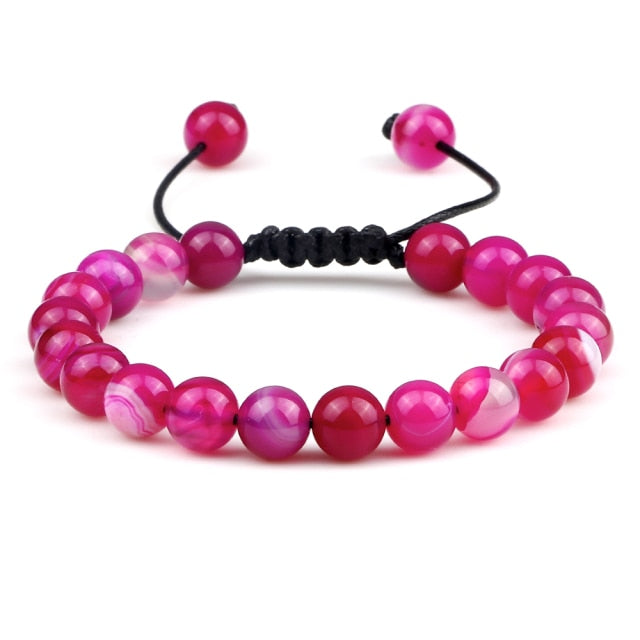 8mm Tiger Eye Stone Beads Bracelet