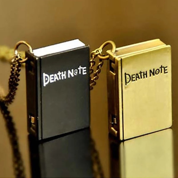 Reloj de bolsillo con colgante de Death Note