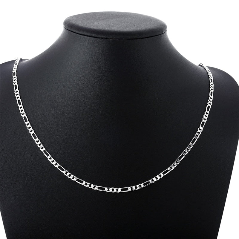 Men Pure Silver 925 Jewelery Sets