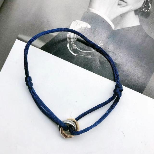 Simple Fashion Unisex Hot Stainless Steel Rope Bracelet