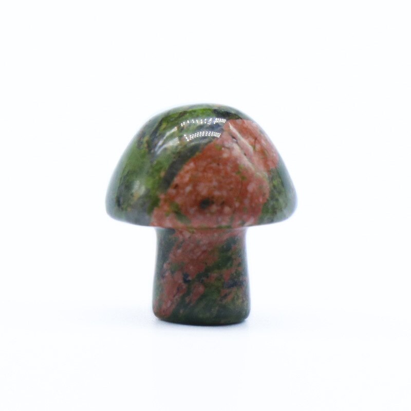 Mini Mushrooms Natural Stone Pendant