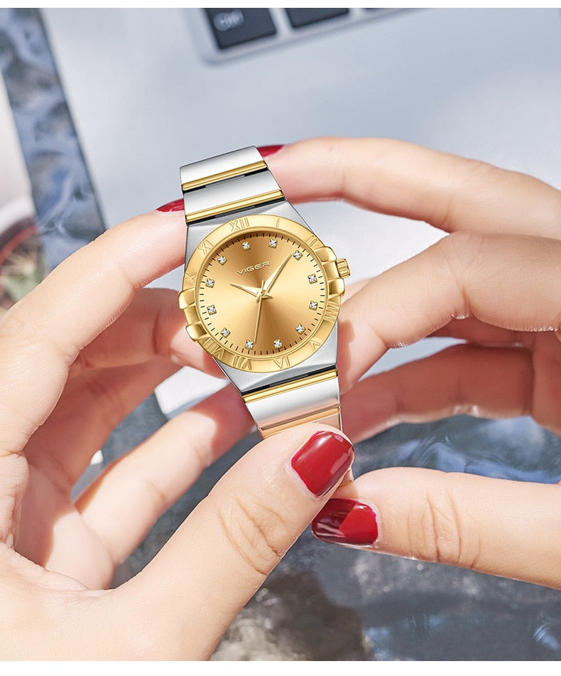 Luxury Couple Watch For Lovers Quartz Wristwatches Fashion Dress Men Watch
